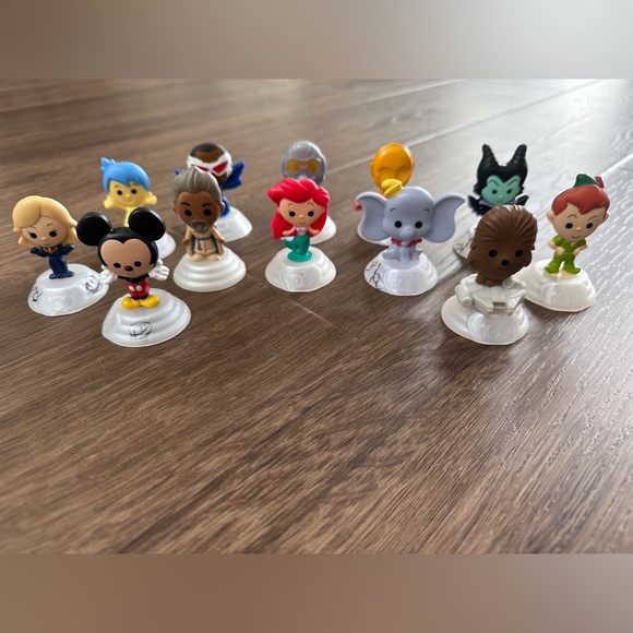Other - McDonald’s Happy Meal collectible Disney 100 figures LOT